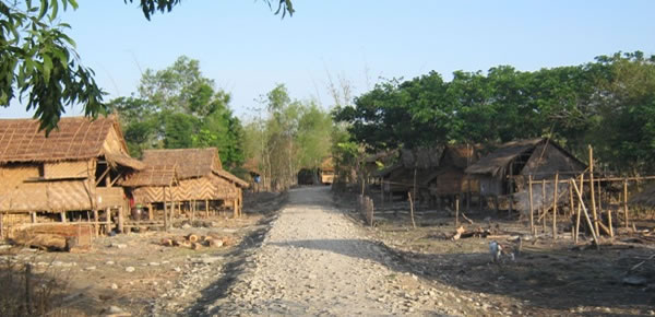 village entrance