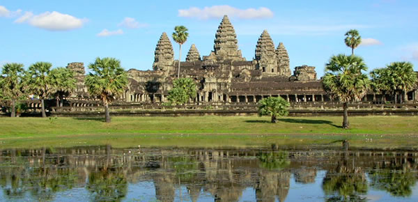 Ancient Cambodian temple