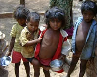 Child hunger in India